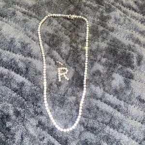 Ladies tennis bracelet necklace